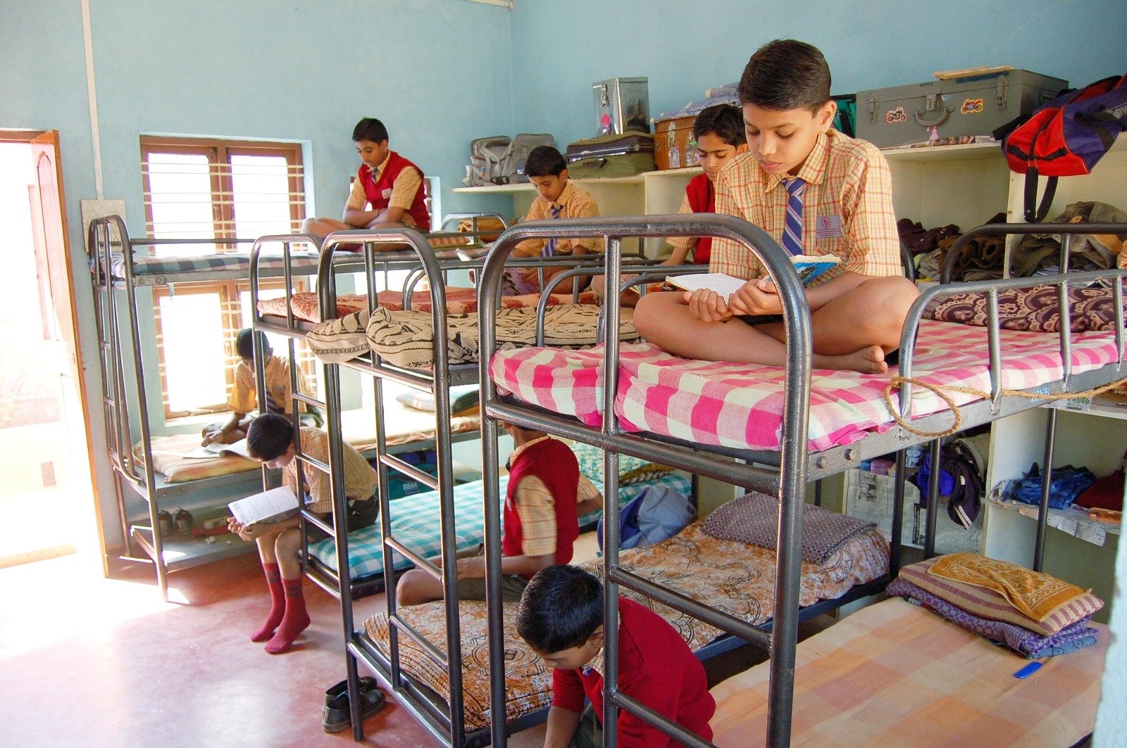 Students in common room